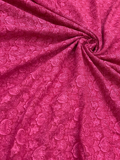 Munga Silk Embroidery (Colour Available) 44"inch