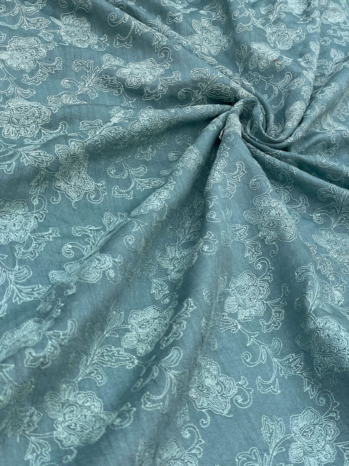 Munga Silk Embroidery (Colour Available) 44"inch