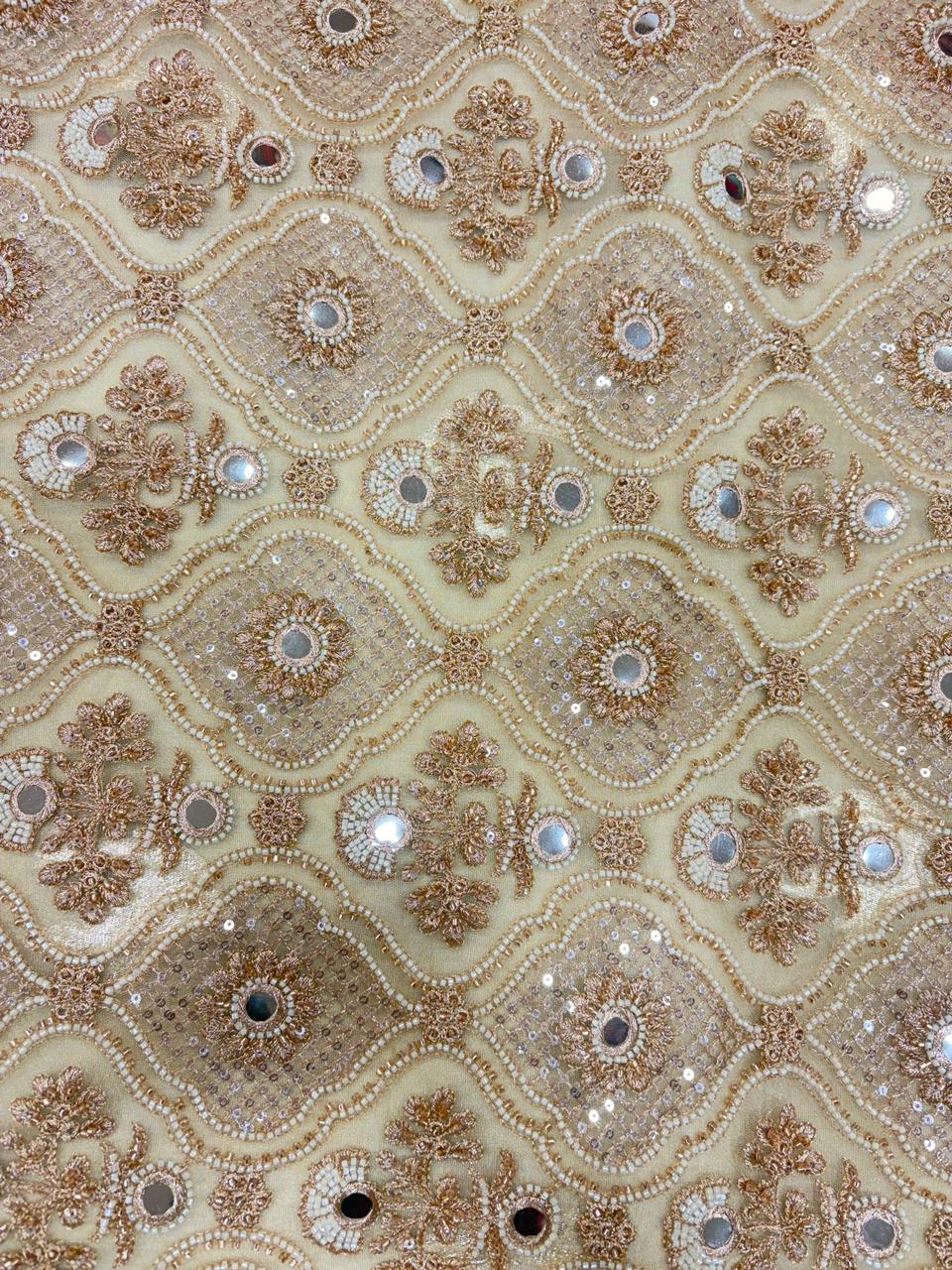 Net Beads Embroidery