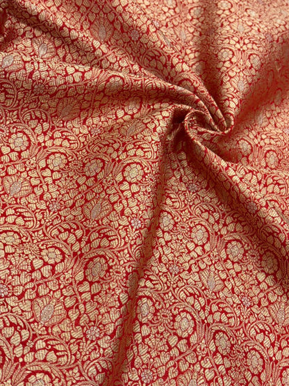 Pure Banarasi Brocade 44"Inch