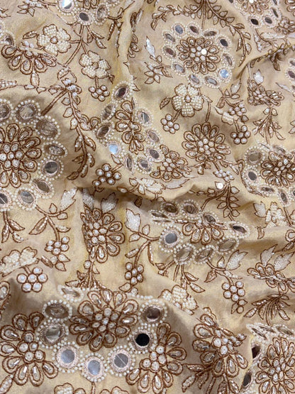 Tissue Beads Embroidery (44"Inch)