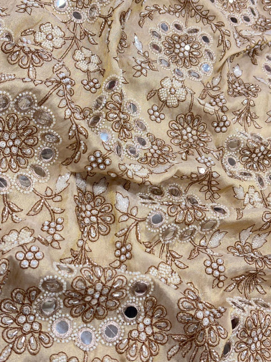 Tissue Beads Embroidery (44"Inch)