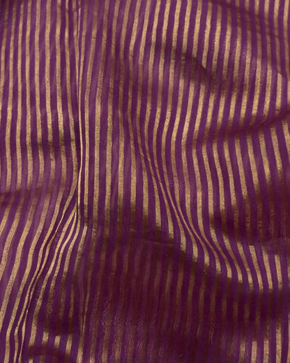 Chanderi Tissue Stripes  [44"Inch]