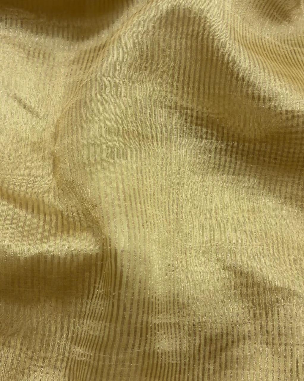 Chanderi Tissue Stripes [44"Inch]
