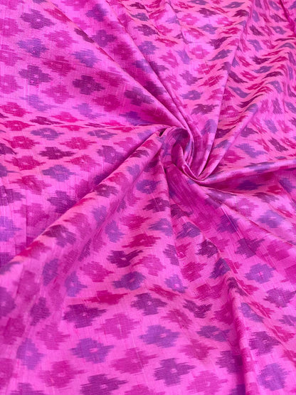 Raw Silk Ikat