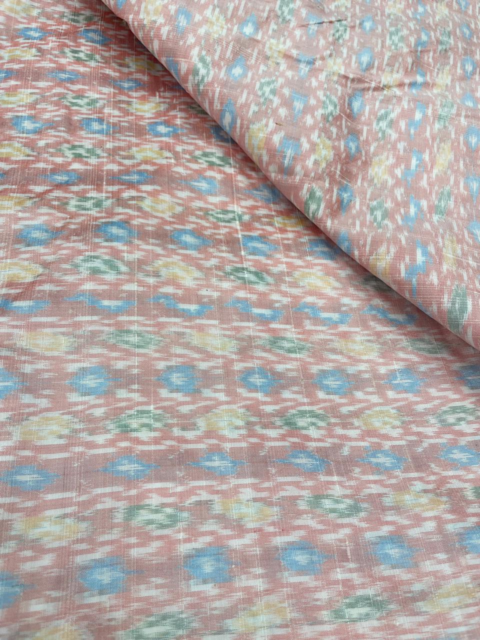 Raw Silk Ikat