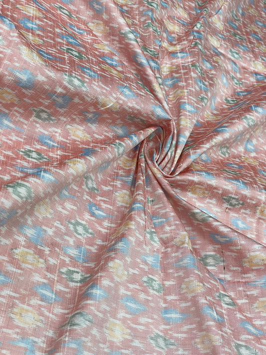 Raw Silk Ikat