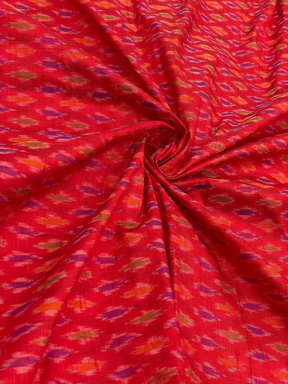 Raw Silk Ikat