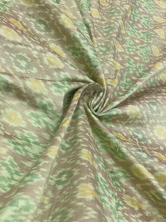 Raw Silk Ikat