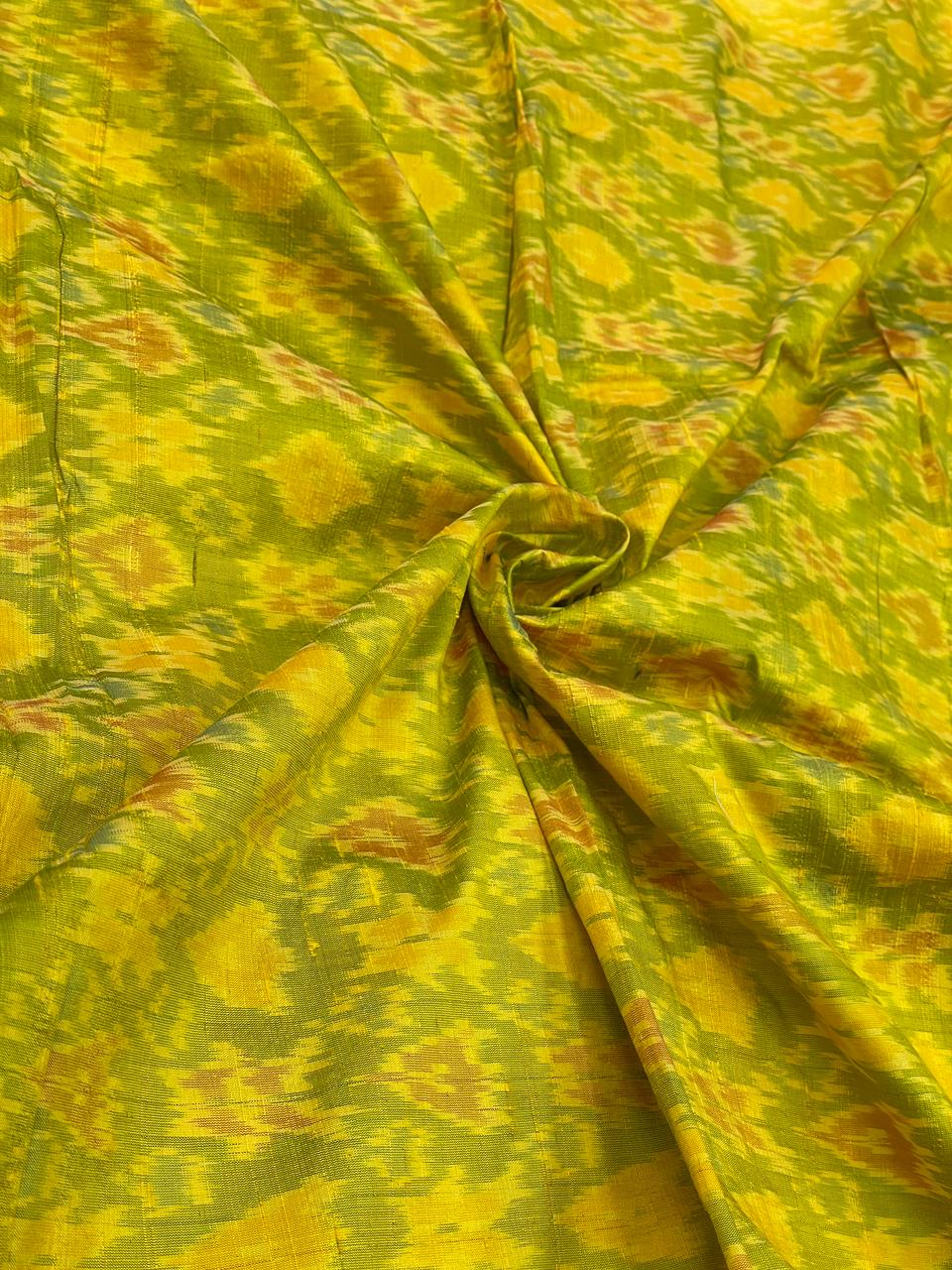 Raw Silk Ikat