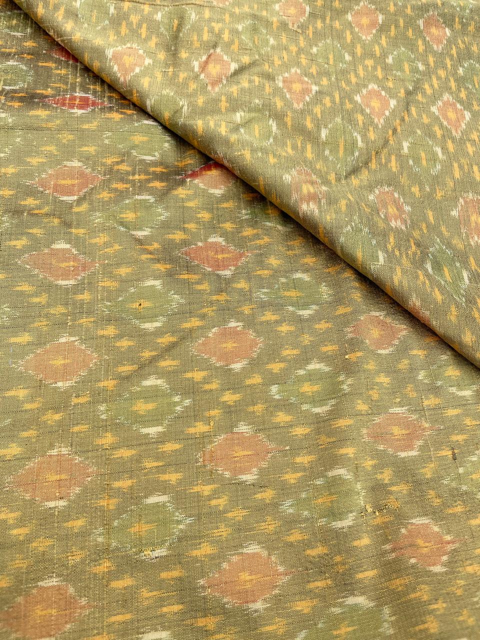 Raw Silk Ikat