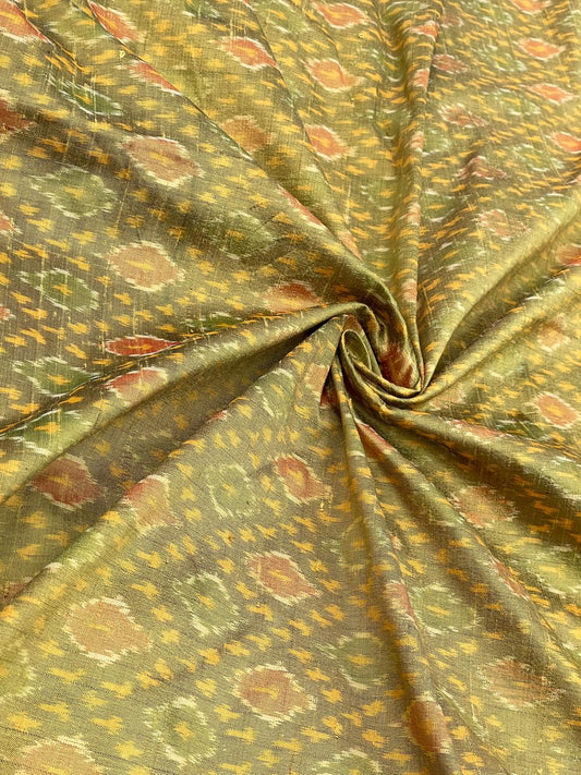 Raw Silk Ikat