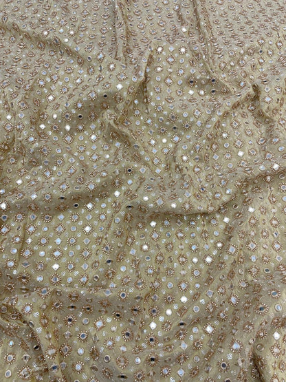 Tissue Beads Embroidery (44"Inch)