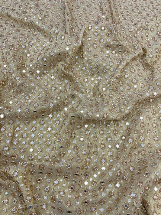 Tissue Beads Embroidery (44"Inch)