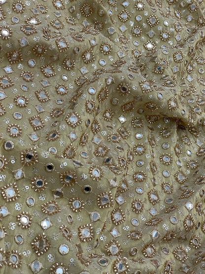 Tissue Beads Embroidery (44"Inch)