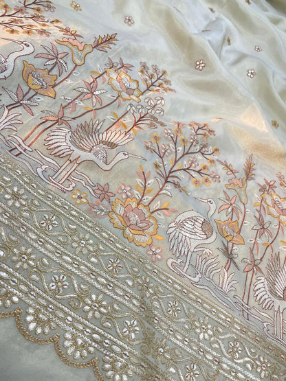 Tissue Pannel Embroidery