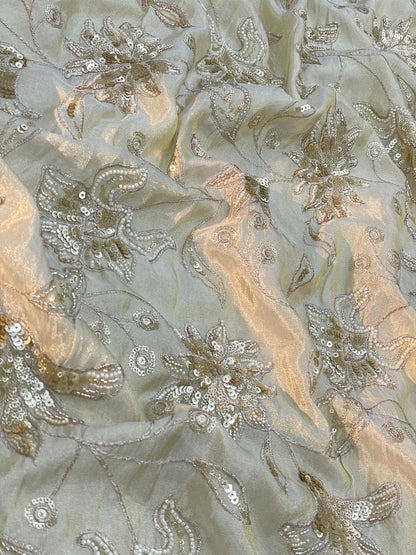 Tissue Beads Embroidery (44"Inch)