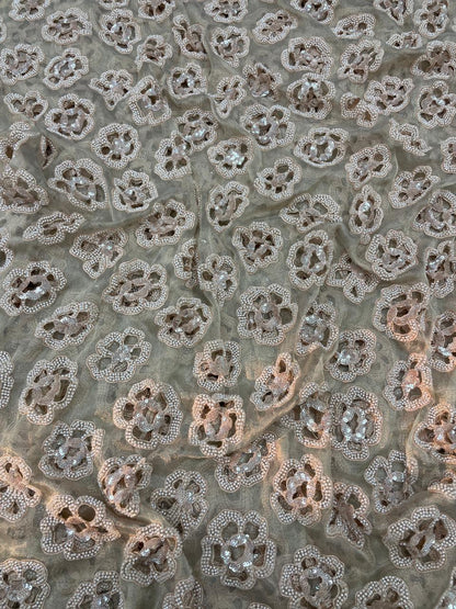 Tissue Beads Embroidery (44"Inch)