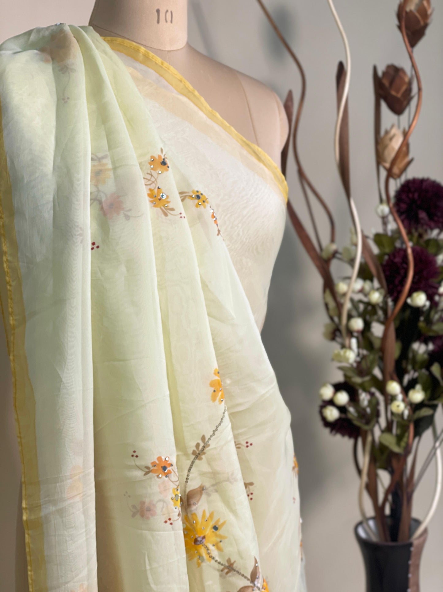 Viscose Organza Dupatta