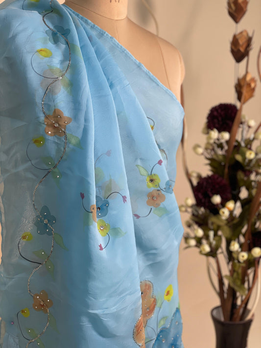 Viscose Organza Dupatta
