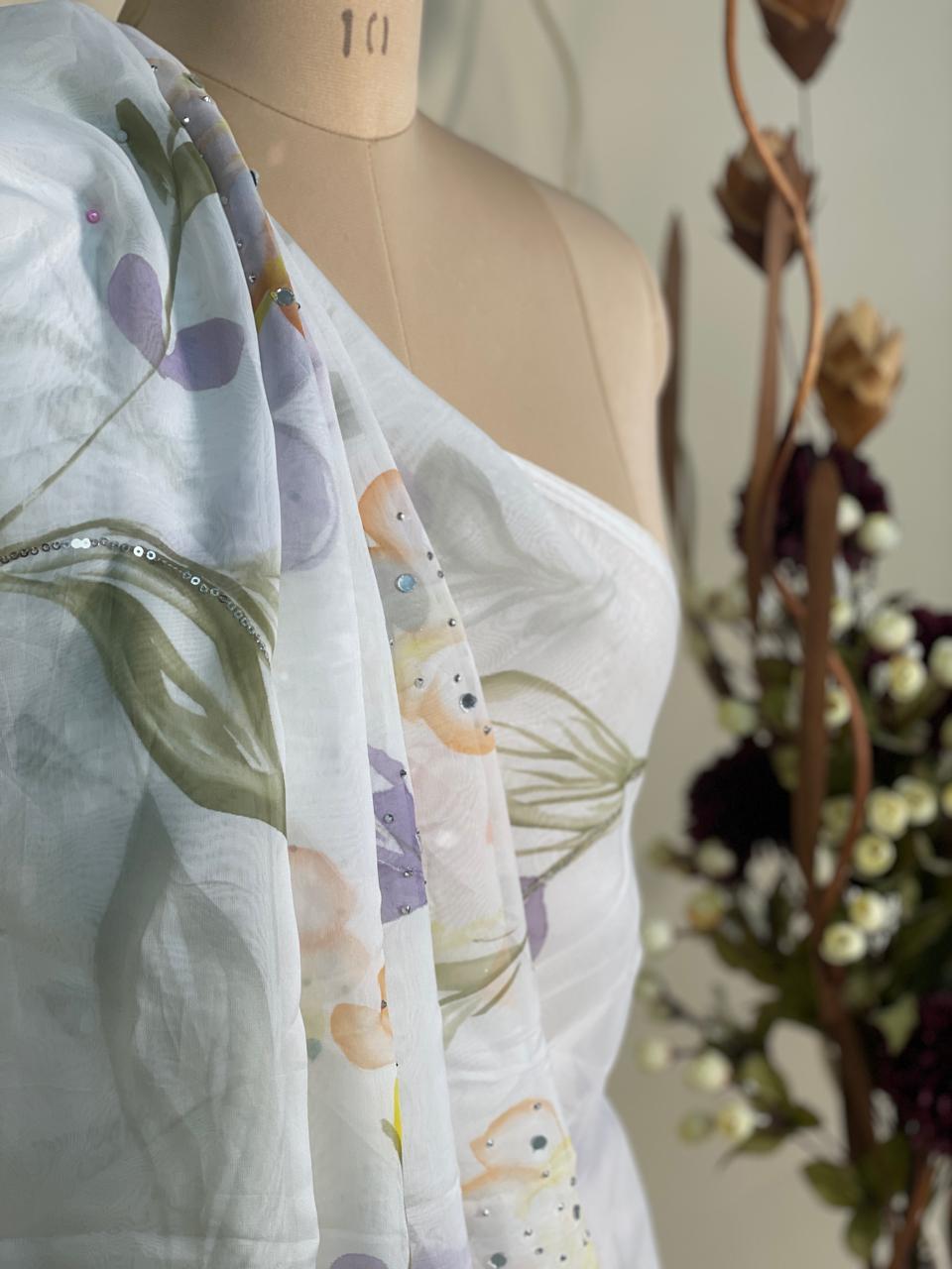 Viscose Organza Dupatta