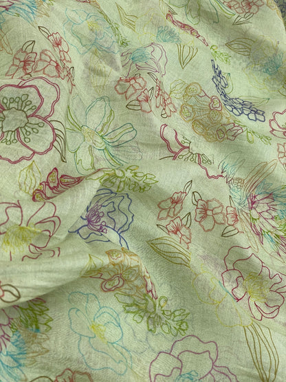 Chanderi Print (44'inch)