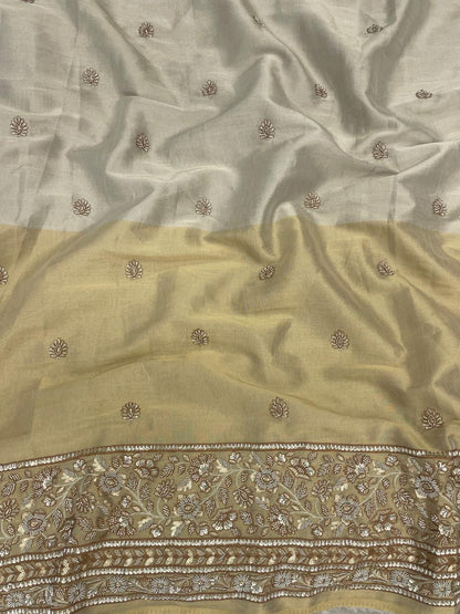 Tissue Beads Embroidery Dyeable