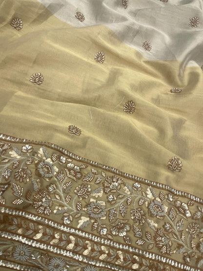 Tissue Beads Embroidery Dyeable