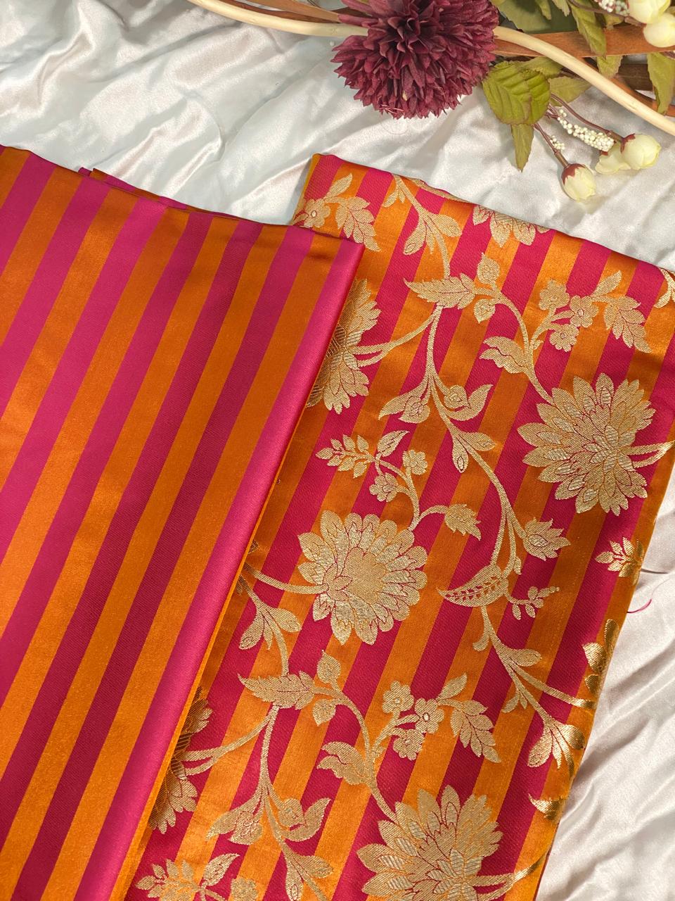 Banarasi Brocade Set (Color Available) 44"Inch