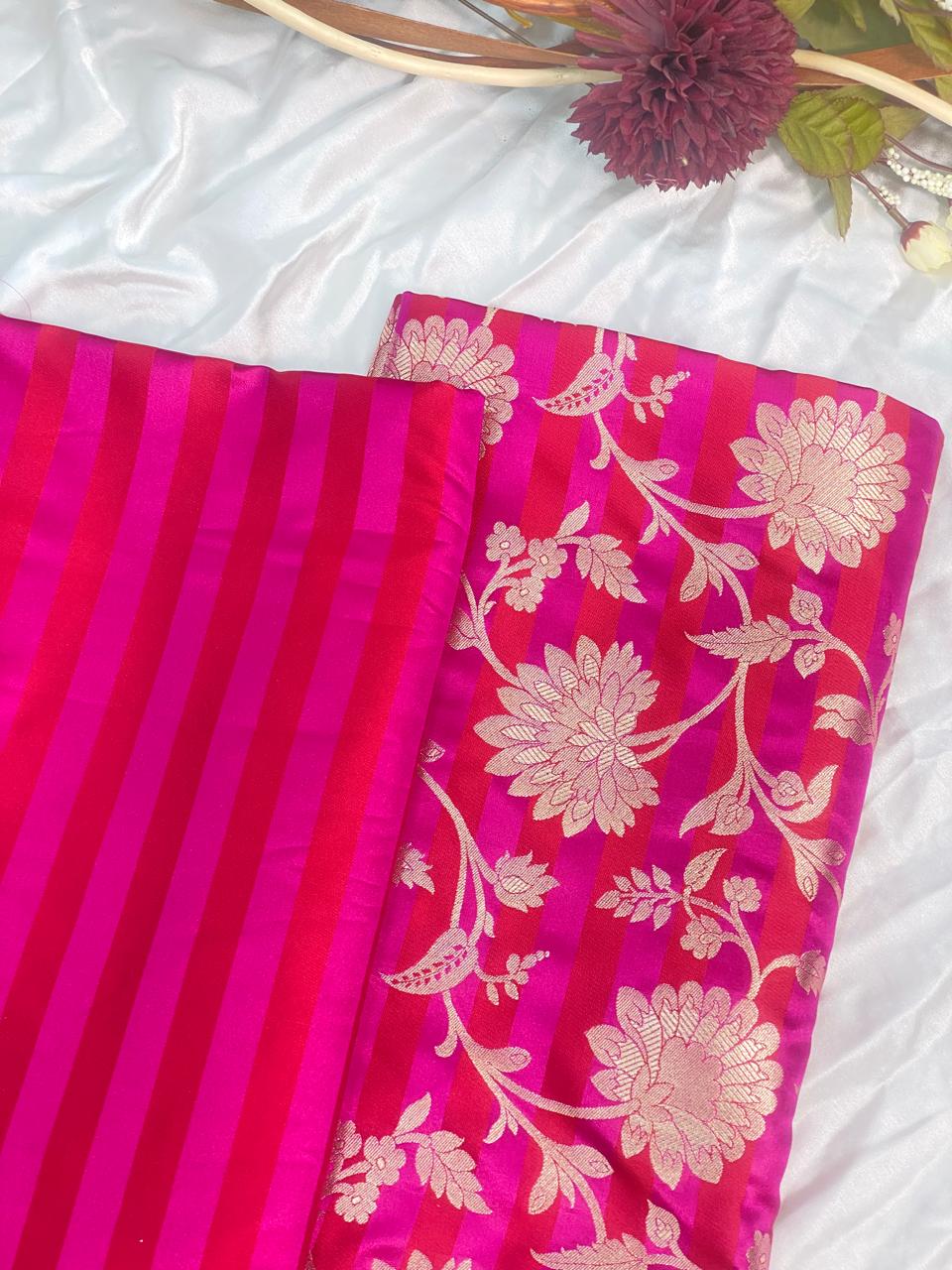 Banarasi Brocade Set (Color Available) 44"Inch