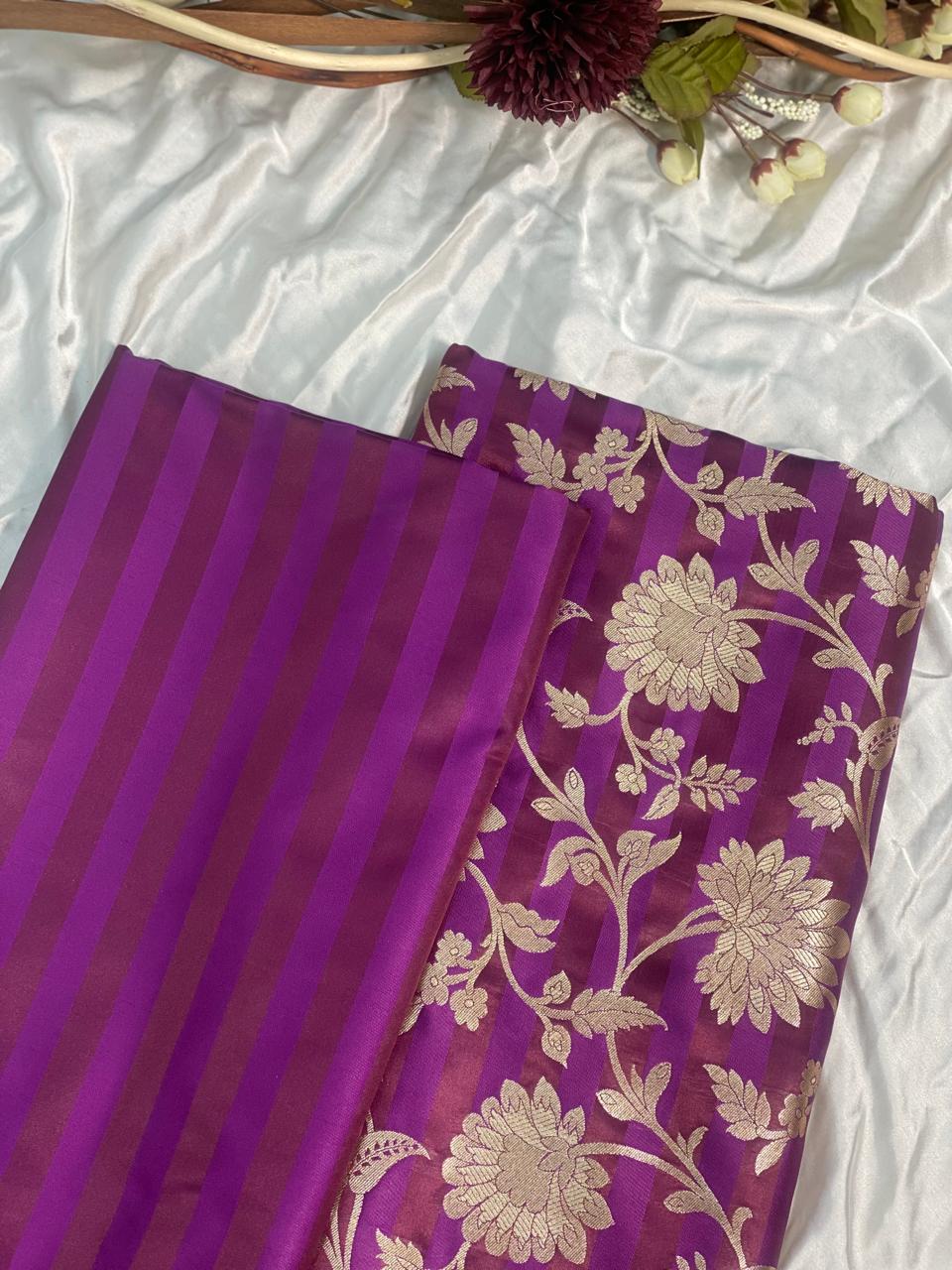Banarasi Brocade Set (Color Available) 44"Inch