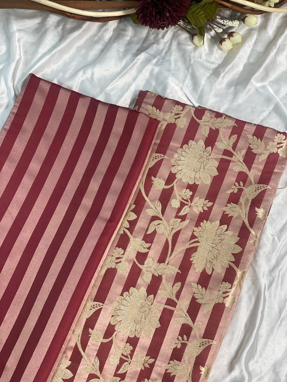 Banarasi Brocade Set (Color Available) 44"Inch