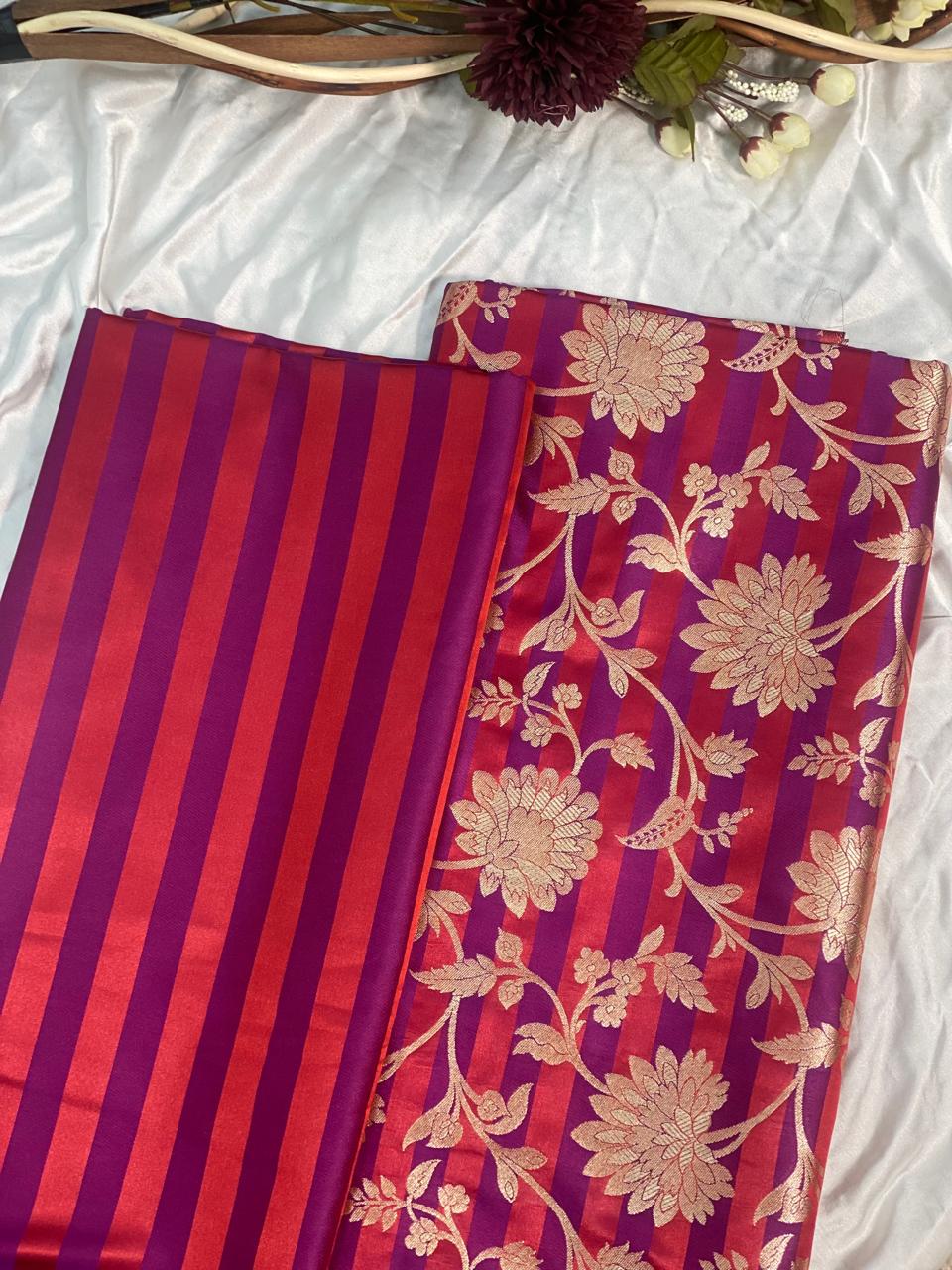 Banarasi Brocade Set (Color Available) 44"Inch