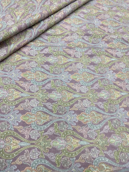 Pure Chanderi Embroidery (Color Available) 44"Inch