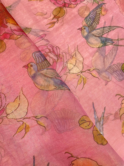 Pure Organza Tissue Print
