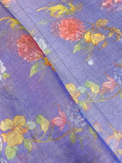 Pure Organza Tissue Print