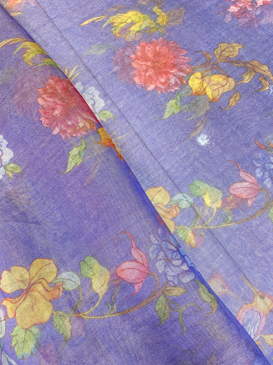 Pure Organza Tissue Print