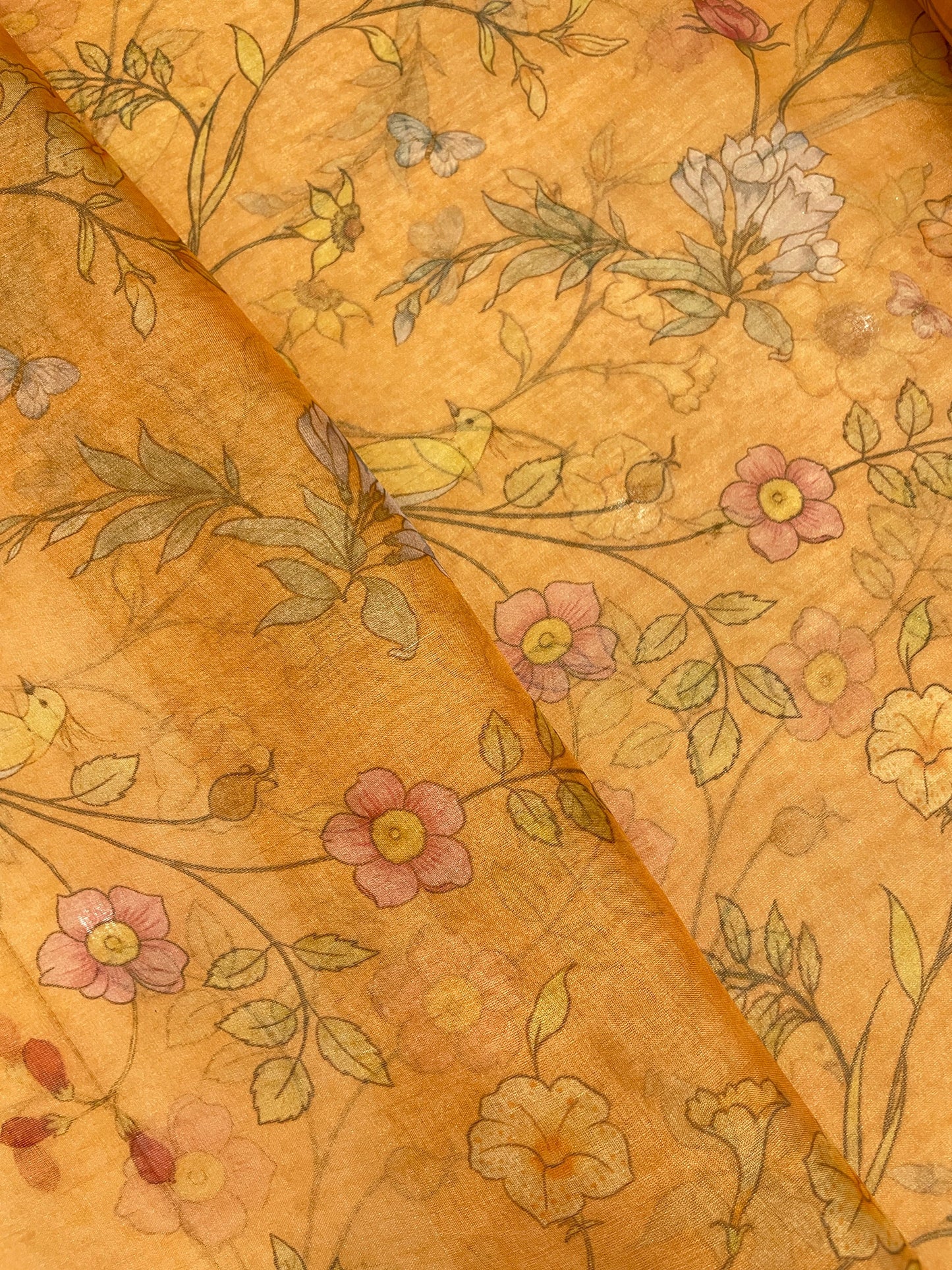 Pure Organza Tissue Print