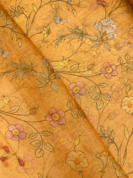 Pure Organza Tissue Print