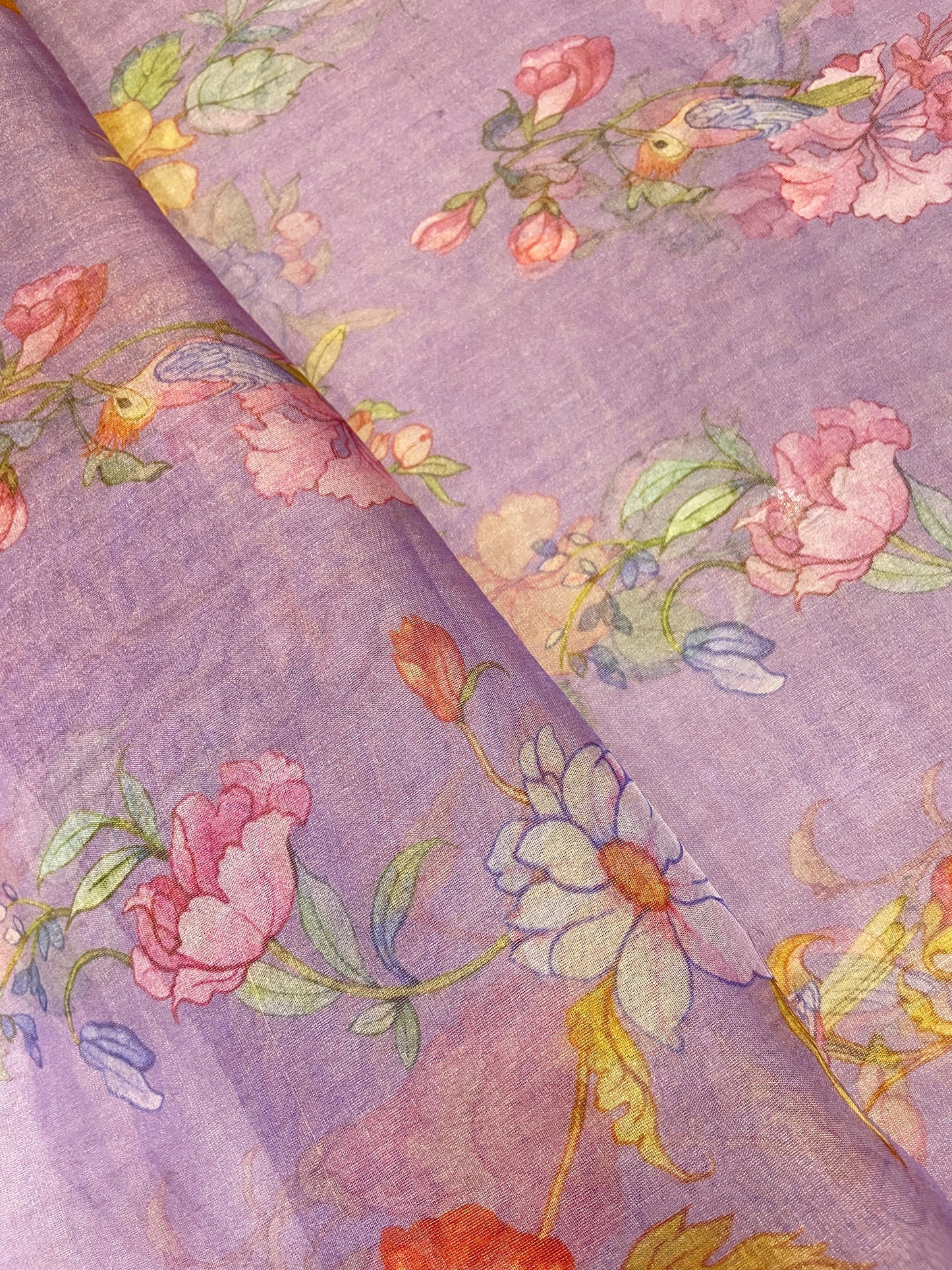 Pure Organza Tissue Print