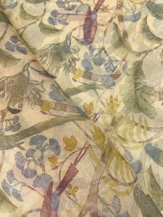 Pure Organza Tissue Print