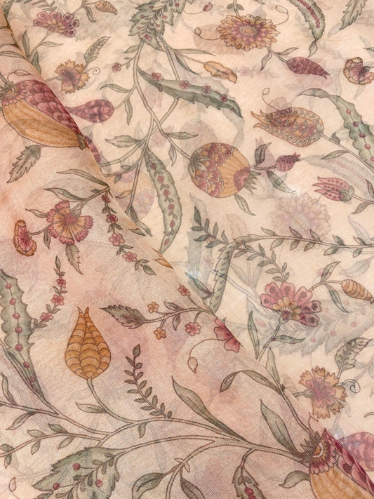 Pure Organza Tissue Print