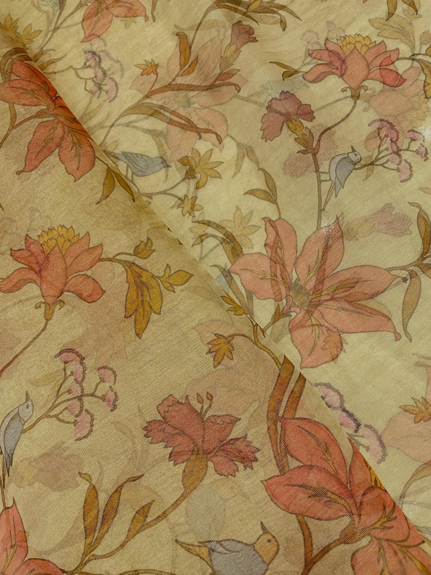 Pure Organza Tissue Print