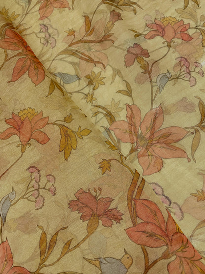 Pure Organza Tissue Print