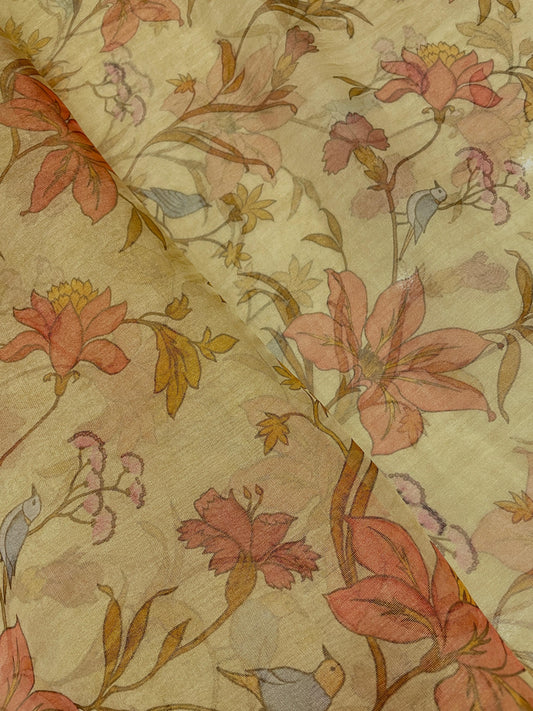 Pure Organza Tissue Print