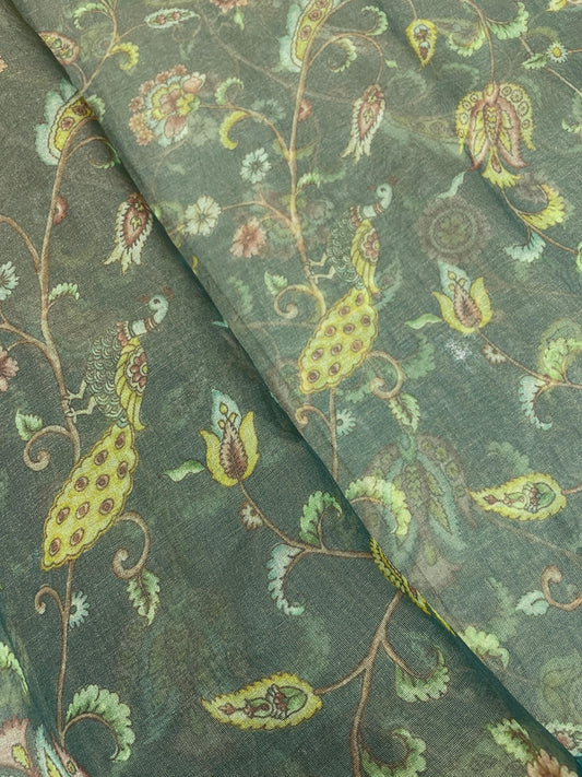 Pure Organza Tissue Print