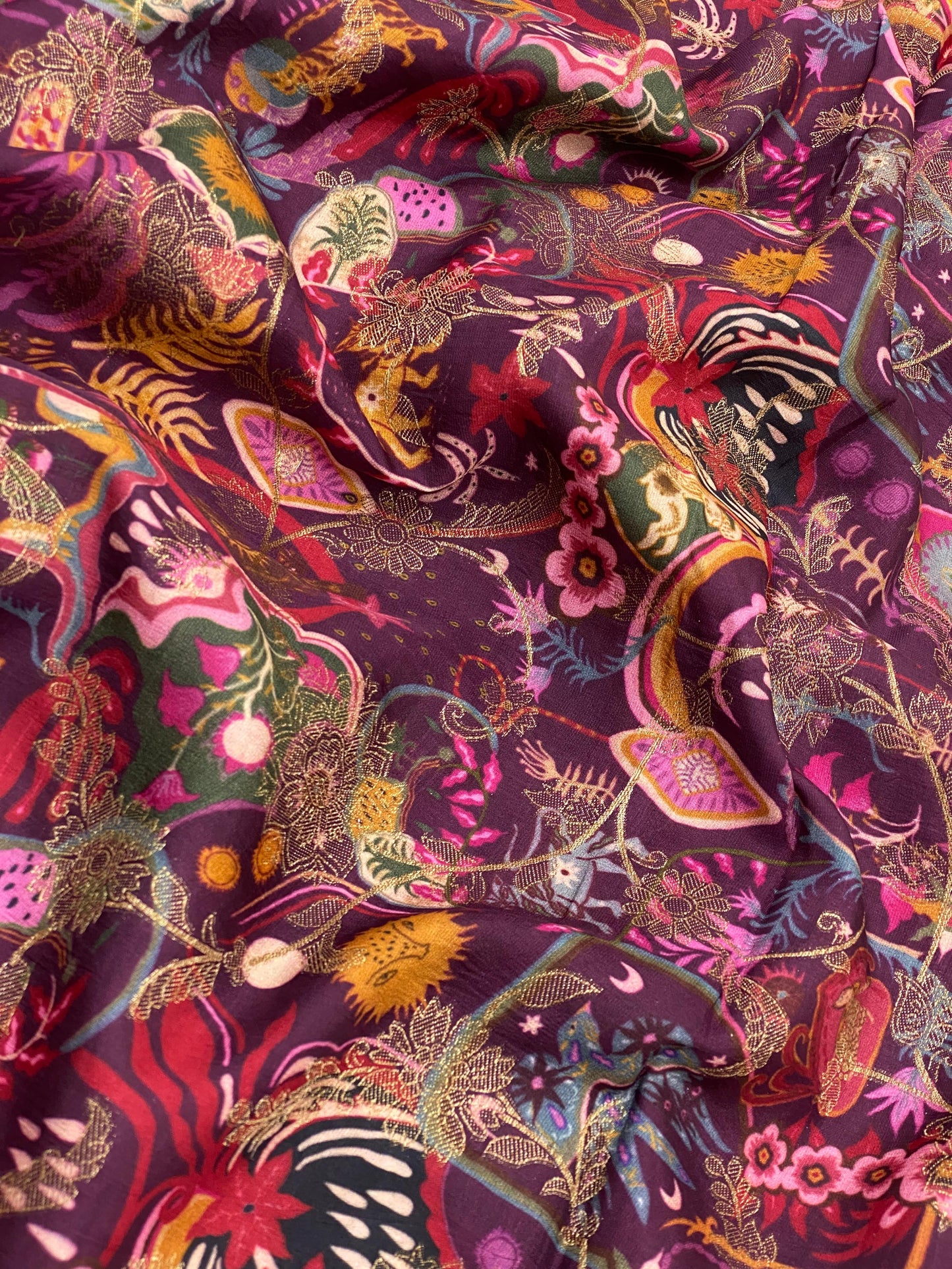 Banarasi Brocade Print