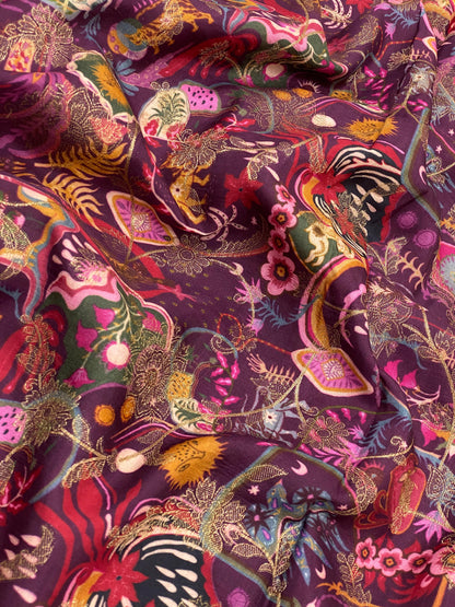 Banarasi Brocade Print