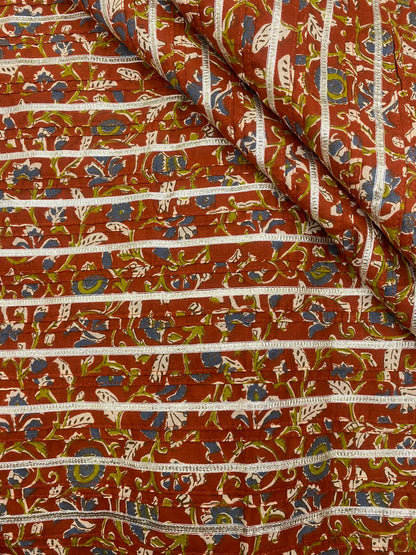 Cotton Print With Pintex With Gota (36" Inch)