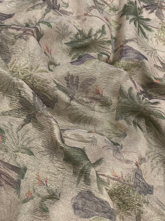 Tissue Crush Print